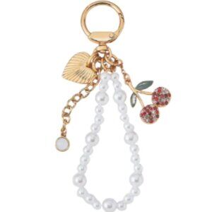 NWOT - A New Day Beaded Cherry Bag Charm/Keychain